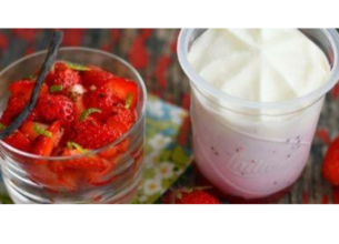 Tartare de Fraises Vanille-Citron Vert