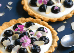 Tartelettes Amandines aux Myrtilles