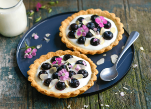 Tartelettes Amandines aux Myrtilles