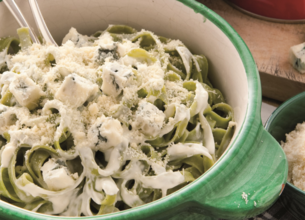 Tagliatelles aux fromages