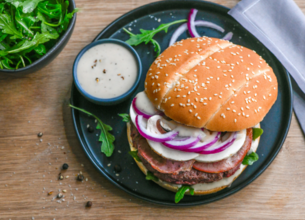 Burger sauce aux 3 poivres