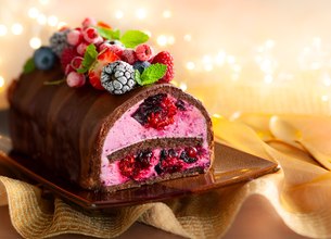 Bûche aux fruits rouges Galbani 