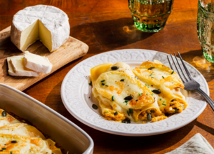Cannelloni au butternut et au fromage Corsica