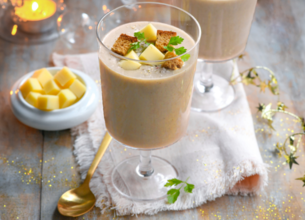 Velouté de Panais, Mouillettes de Comté Président & Pain d'Epices