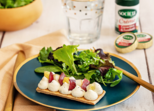 Tartelettes feuilletées à la chantilly Société Crème