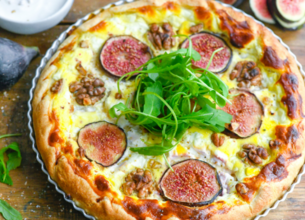 Quiche Chèvre-Figues-Noix YAOS