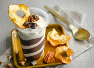 Le Viennois Mousse Chocolat et son topping gourmand