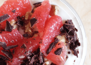 siggi’s au pamplemousse et au chocolat noir 