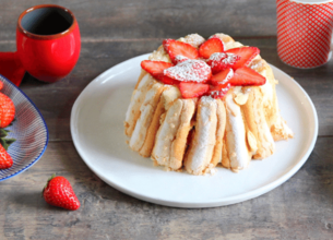 Charlotte aux fraises