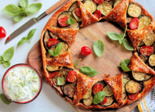 Tarte aux tomates du soleil