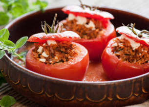 Tomates farcies végétariennes