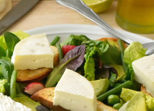 Salade printanière au Pérail Lou Pérac