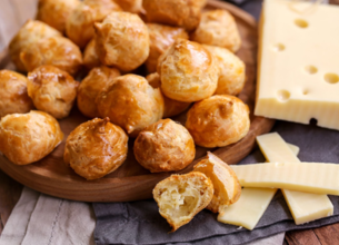 Gougères aux lardons pour l’apéritif
