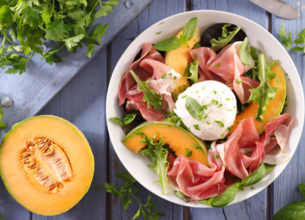 Salade de melon à l’italienne