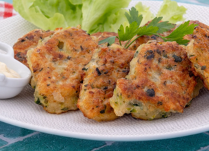 Beignets d’aubergines rapides