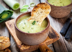 Soupe épinards et pomme de terre