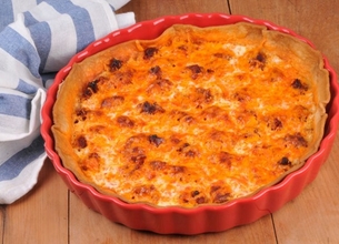 Tarte à la courge butternut