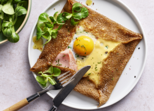 Galette complète au Leerdammer