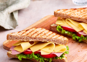 Club sandwich jambon blanc et Leerdammer