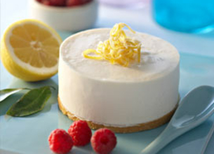 Cheesecake Ricotta Galbani et citron