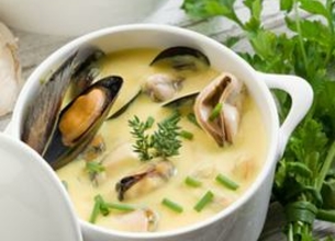 Moules à la crème 