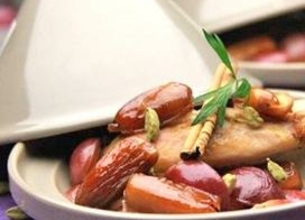Tajine de pintade aux épices de Noël Président