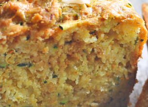 Cake courgettes et curry Président 