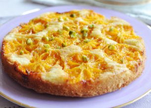 Gâteau renversé Président aux clémentines et aux pistaches