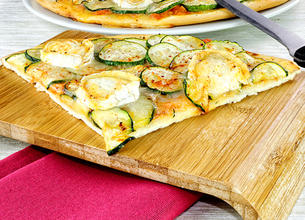 Pizza au Chèvre Président