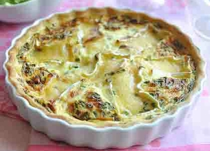 Tarte au camembert Président 