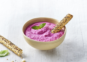 Dipping Betterave et Labné Président