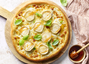 Pizza Chèvre et miel