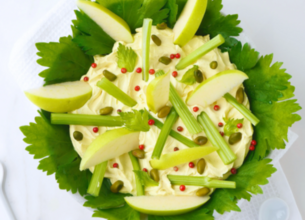 Labné Président pomme verte et bâtonnets de celeri