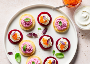 Amuse-bouches betterave & Labné 