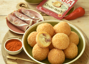 Croquettes à l'Osso Iraty et au jambon