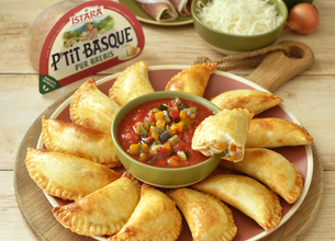 Empanadas au P'tit Basque et aux légumes d'été