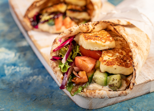 Wrap Halloumi AOP Salakis