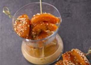 Abricots au caramel