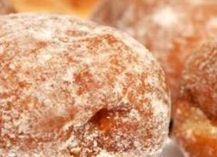 Beignets à la compote de pommes