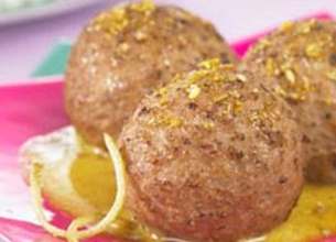 Boulettes de veau à l'Indienne