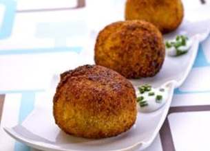 Boulettes de veau au p'tit coeur fromager