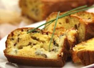 Cake au bleu d’Auvergne et aux noix