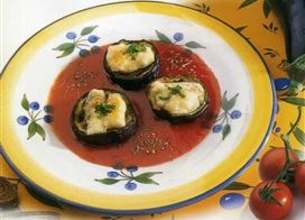 Canapés d'aubergines à l'Ossau Iraty Istara