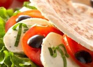 Caprese en portefeuille de Pita