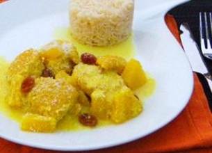 Colombo de Poulet à l'Ananas