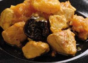 Confit de poulet au potiron