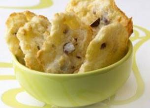 Cookies au roquefort et aux noisettes