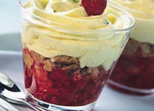 Coupe aux fruits des bois et mascarpone