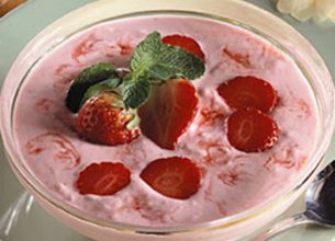 Coupe de Fraises à la Mousse de Mascarpone