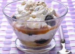 Crème de pêches et de cerises